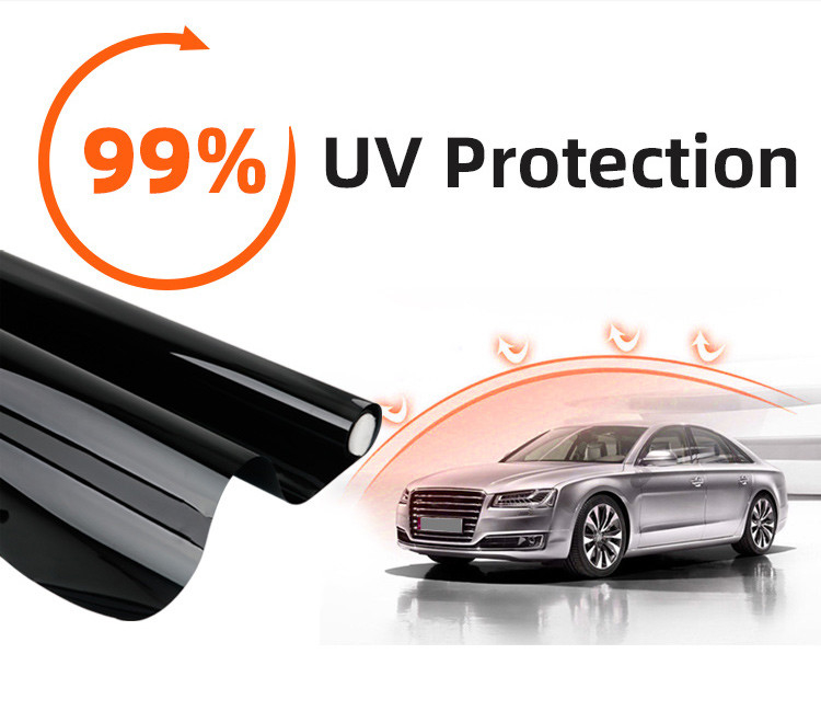 Filmes Solares para Carros Nano Cerâmica UV Curing Window Glass Tint Film Roll Wholesale 1ply