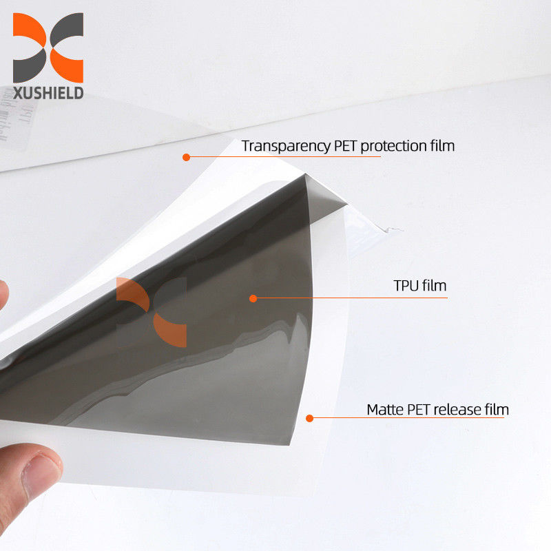 Farol de motocicleta transparente Farol de cauda escuro de automóvel Farol de carro LED Tinta de filme TPH Lâmpada de filme protetor
