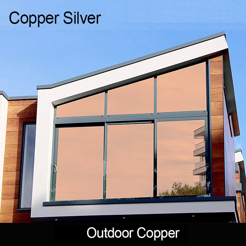 Película de vidro de perspectiva unidirecional Casa Balcão Cozinha Proteção solar Escudo de privacidade Película de isolamento térmico Adesivos de vidro