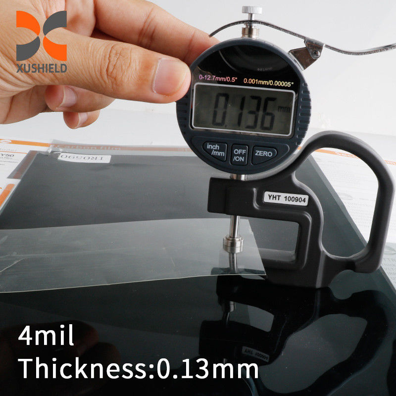 4 8 24mil PET para para-brisas de automóveis Blindagem de segurança Tinta de janela Filme de proteção de vidro à prova de explosão Filme de proteção de para-brisas