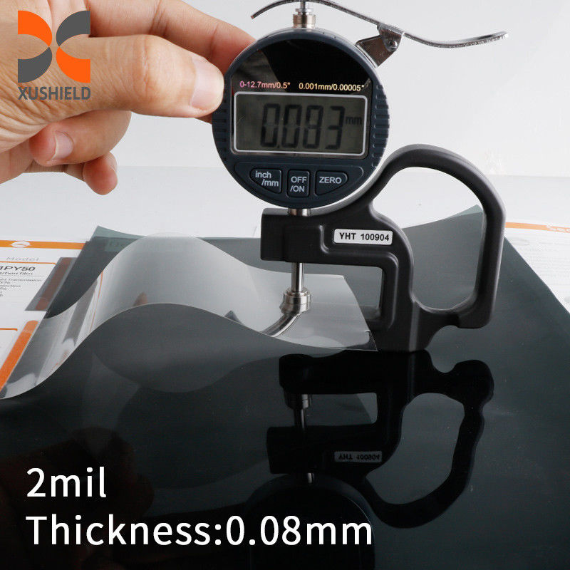 4 8 24mil PET para para-brisas de automóveis Blindagem de segurança Tinta de janela Filme de proteção de vidro à prova de explosão Filme de proteção de para-brisas