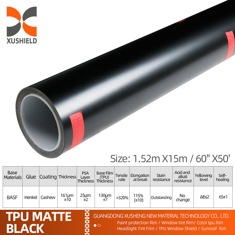 XUSHIELD Manufacturer Wholesale Clear Car Film Auto-adhesivo Anti-Razões Auto-Cure TPU PPF Proteção de tinta de filme