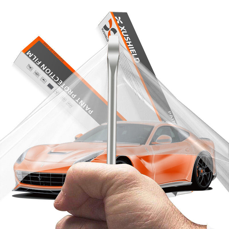 Xushield Ppf film 7.5Mil 6.5 Mil Anti-Razões Reparação térmica Film protetor de pintura nanocerâmica transparente TPU ppf para carro