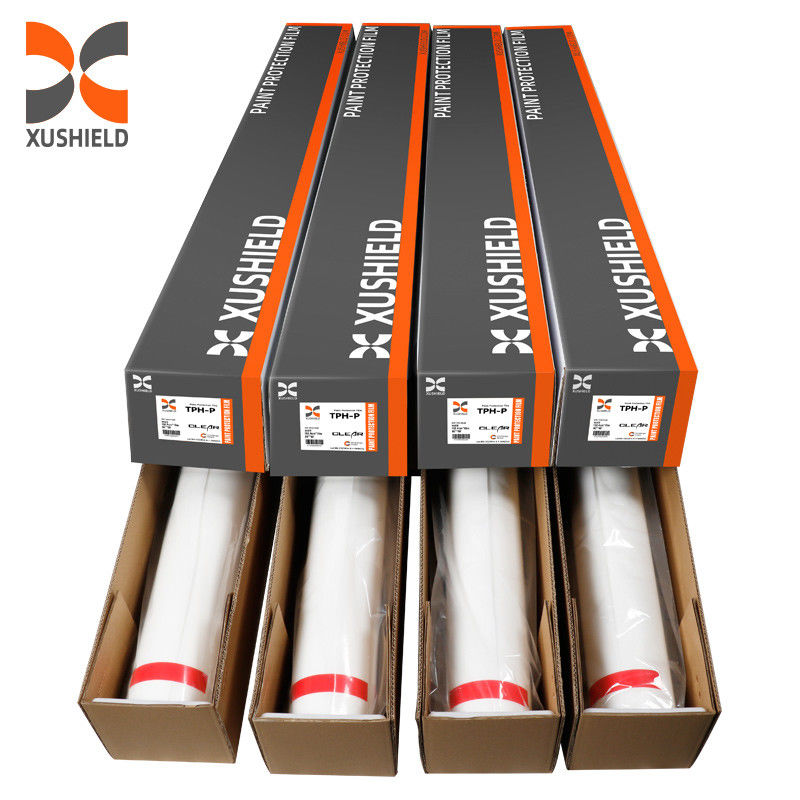 XUSHIELD 7 Mil 6 Mil Filtro PPF Anti-Razões Auto-Curação PPF TPH Brilhante Corpo de Carro Luminoso Filtro de Proteção de Tinta PPF para Carros