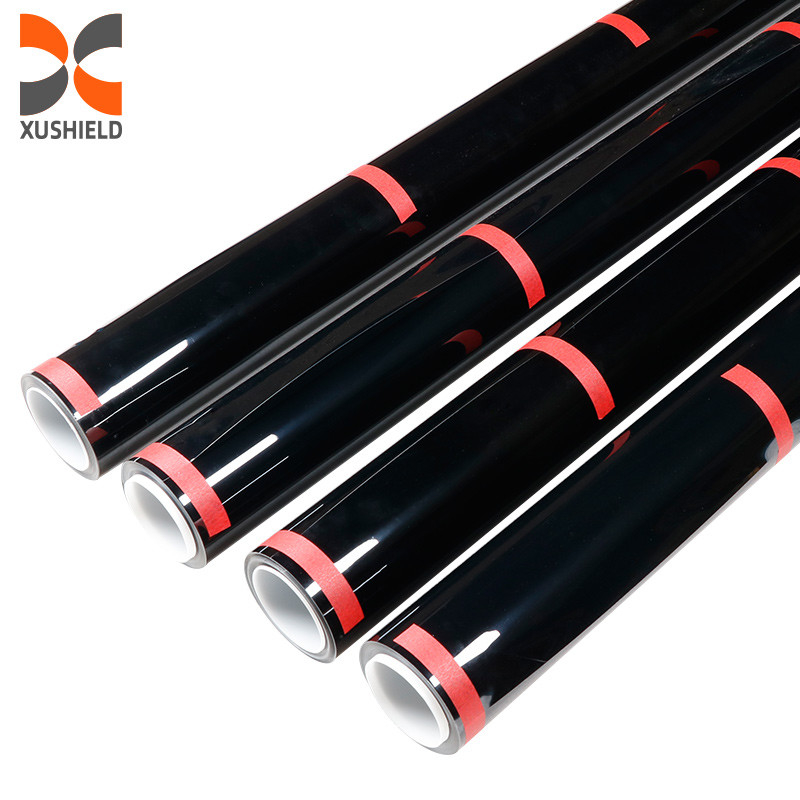 TPU NEGRO tpu material filme de proteção de pintura de automóveis ppf com melhor fornecimento para carroceria de automóveis proteção de cor ppf filme