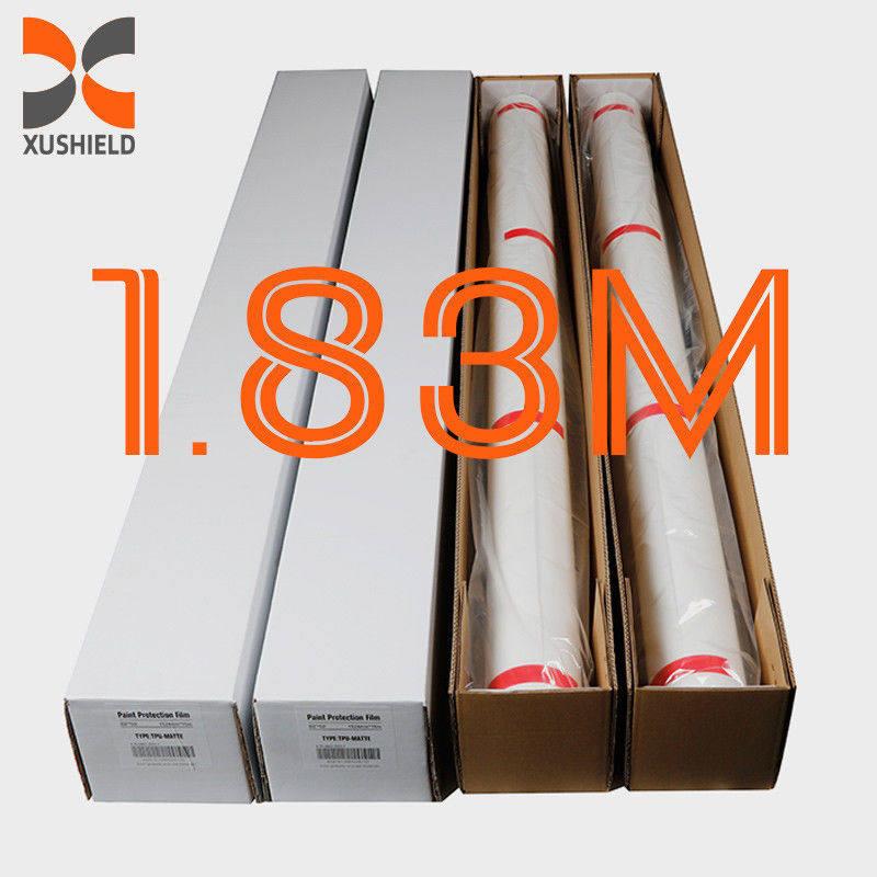 Anti-amarelamento hidrofóbico elástico filme de carroceria transparente adesivos de carroceria PPF filme de proteção de tinta