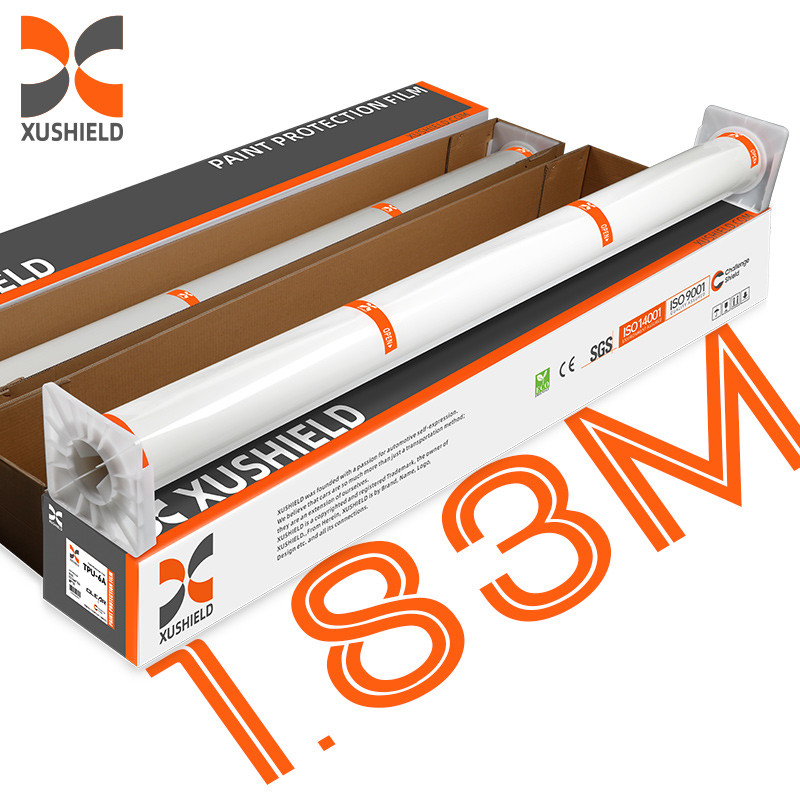 Tamanho 1.83*15m 71in*50ft Rolo de auto-curação hidrofóbica Anti-Cratch Wrap PPF TPU Car Protection Film