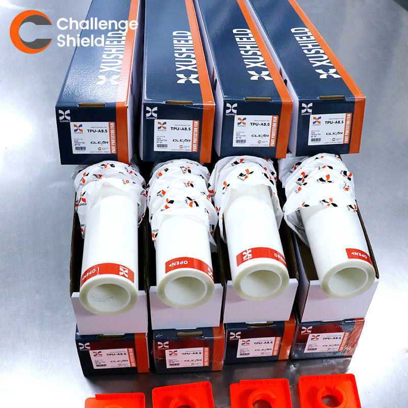 15 anos de garantia TPU Luminosa Auto-Curação 7.5mil Anti-Rolo de Riscos Hidrofóbico de pintura de carro Proteção de filme