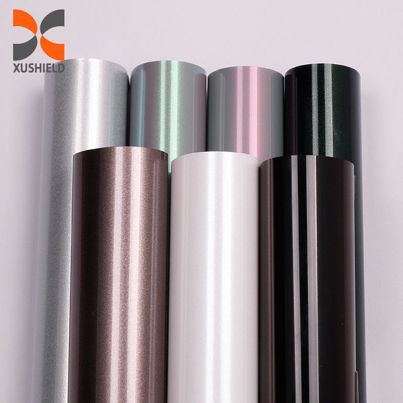 TPU Metal branco TPU cor PPF Filme auto-curativo Filme de proteção de tinta de envolvimento cinza