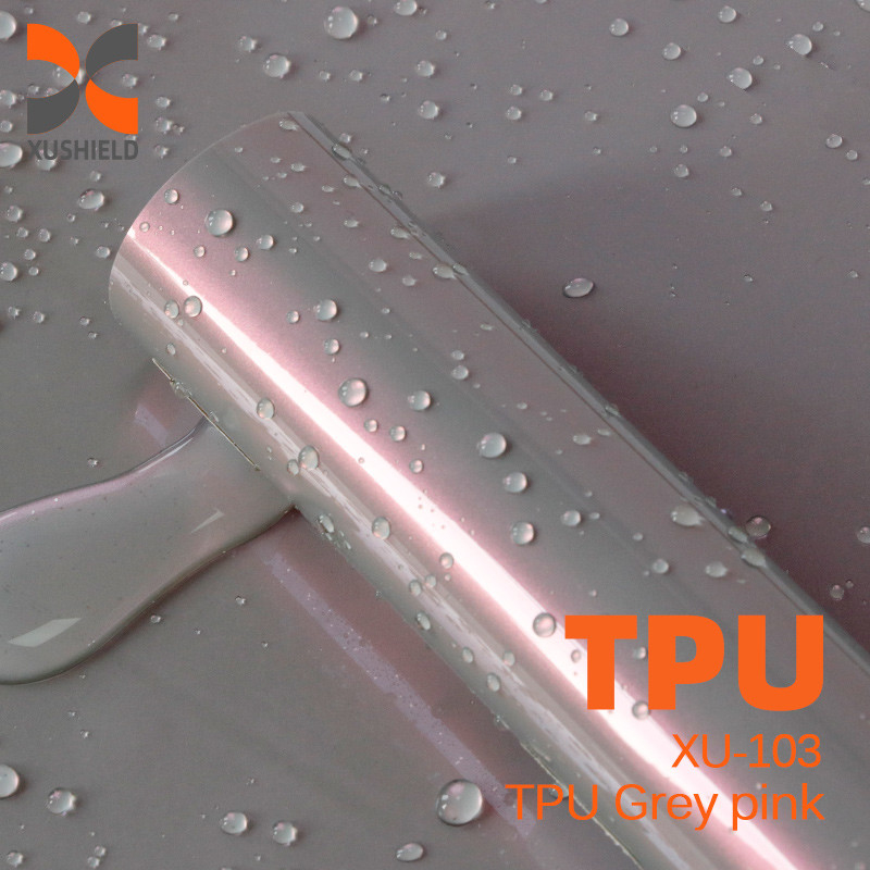 TPU TPU cinza rosa de cura instantânea premium full roll transparente TPU carroceria de carro envolvimento ppf filmes de proteção de pintura automotiva