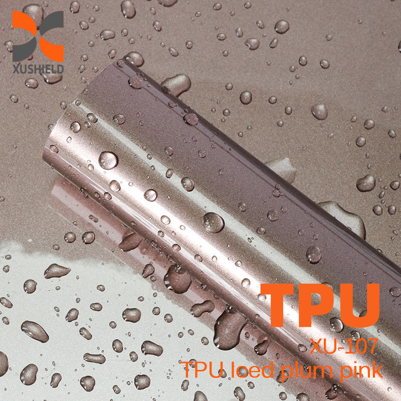 TPU Frigorífico Plum Pink PPF 5 Anos Garantia Anti-amarelo Auto-Curação 1.52*17m TPU Car Paint Protector Film