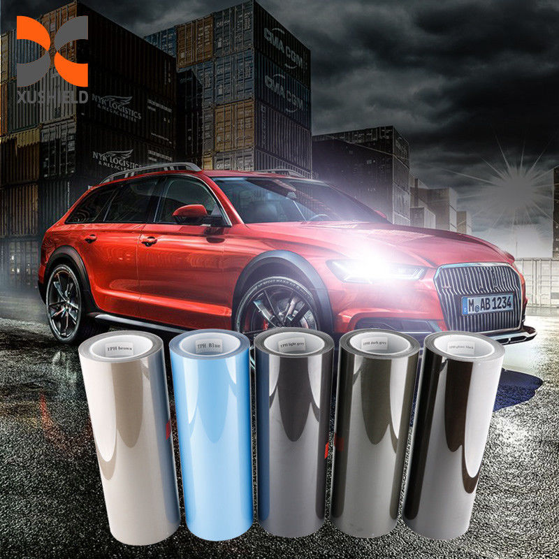 Farol de motocicleta transparente Farol de cauda escuro de automóvel Farol de carro LED Tinta de filme TPH Lâmpada de filme protetor