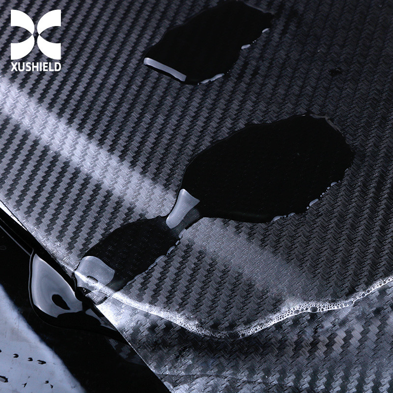 Fibra de carbono personalizada Matt TPU ppf filme de proteção de pintura filme de proteção de carro anti-gravagem filme de embalagem de carro mate