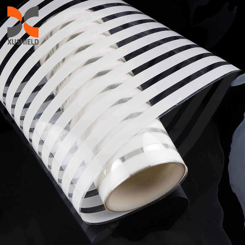 Película adesiva elétrica de janela de listras brancas Self Adhesive filme de som vidro colorido filme de janela para casa