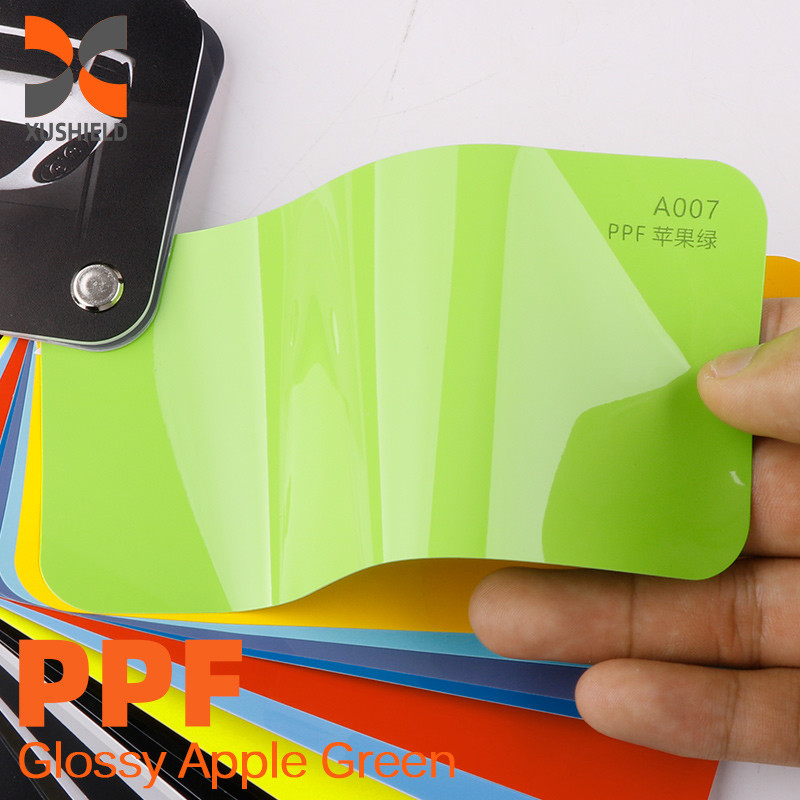 XUSHIELD filme de fábrica direto anti-gravagem auto-curação TPU TPH cor ppf filme de proteção de pintura para carros Gloss Stone Grey