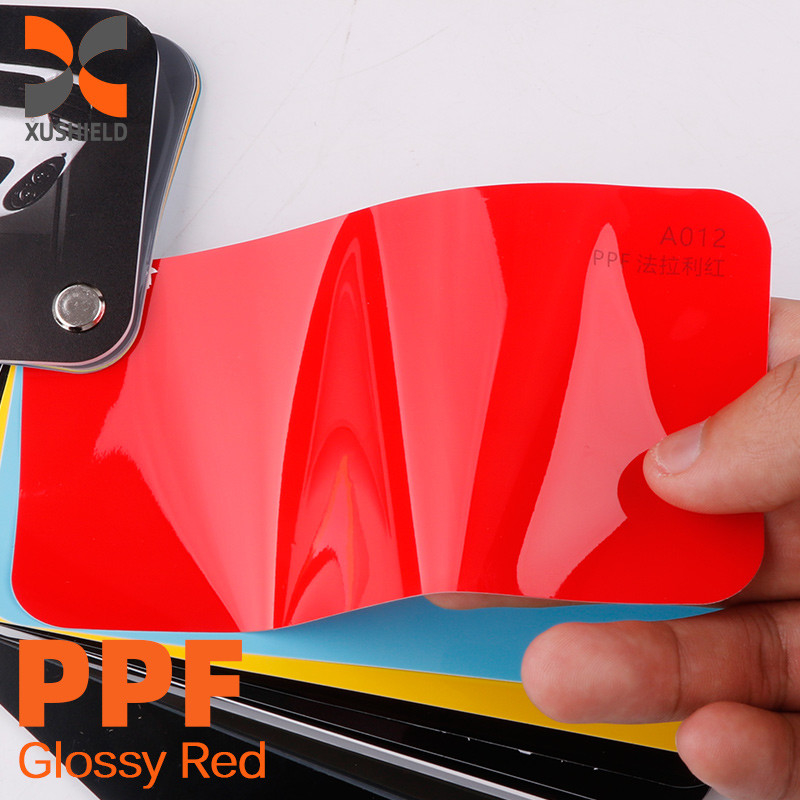 Cores verdes PPF de qualidade premium auto-curativo Anti-amarelamento TPU filme de proteção de pintura para todos os carros