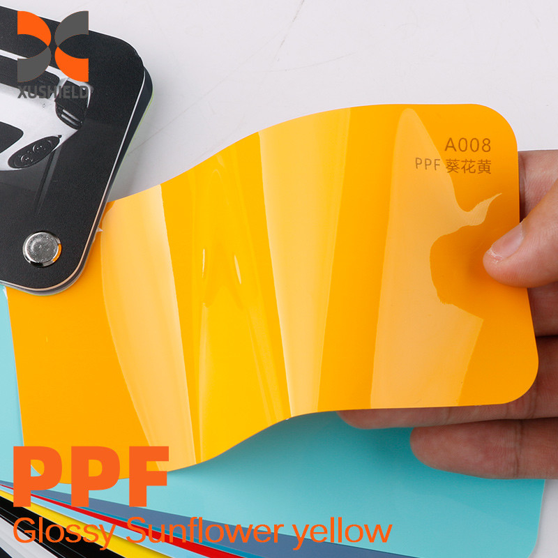 Mudança de cor de corpo inteiro tph auto-cura instantânea ppf película de pintura de proteção auto-aderente fabricante de embrulho de carro