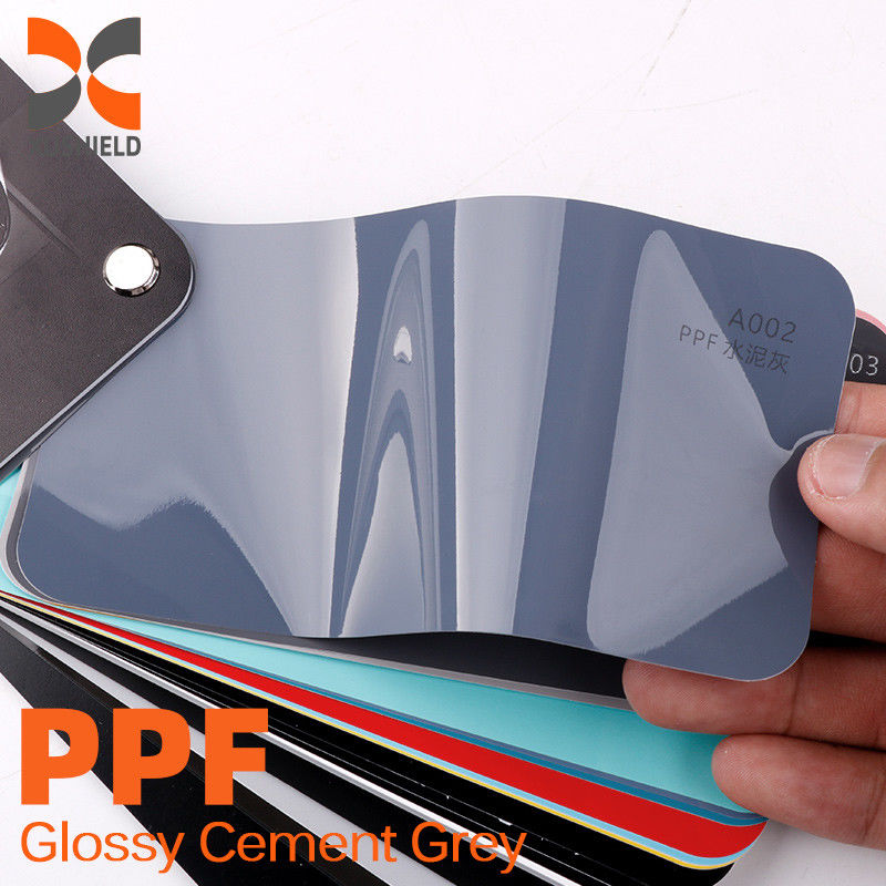 XUSHIELD Folha de carro colorida popular Adesivo de carro verde ácido auto-curativo tph PPF Carro Vinyl film para carroceria do veículo