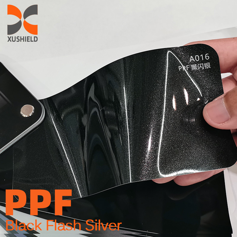 XUSHIELD Brilhante Chind Azul Preço de Fábrica Alto Brilho Auto-Curação Anti-amarelamento TPU Cor PPF Film