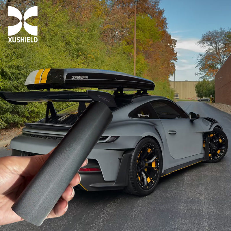 Filme de proteção de pintura automotiva PPF foto cromático TPU de alta qualidade, eclipse solar preto, 15Mil, fosco e brilhante