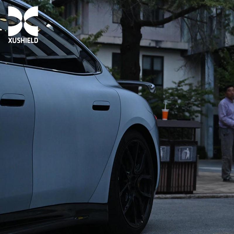 Qualidade personalizada dos EUA Global mais baixo Branco fica preto Preço TPU PPF Filme Filme de proteção para carro Envoltório de carro Eclipse solar preto