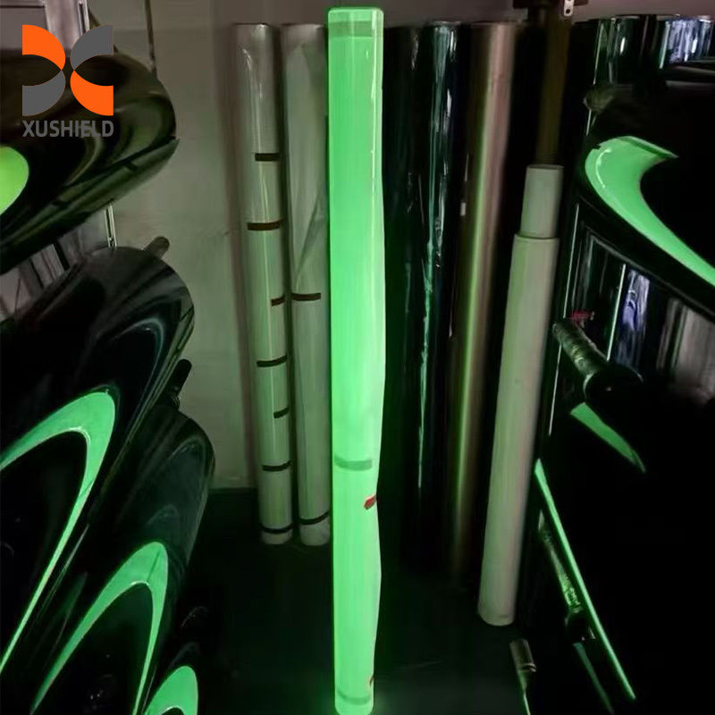 TPU fluorescente EUA Qualidade Poliuretano Transparente PPF Filme Autocura Proteção de Pintura para Fábrica Direta TPU branco para verde